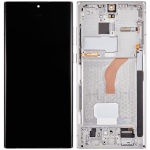 Samsung Galaxy S22 Ultra Display + Frame - Phantom White SVP