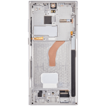 Samsung Galaxy S22 Ultra Display + Frame - Phantom White SVP
