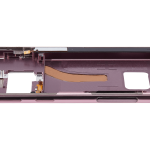 Samsung Galaxy S22 Ultra Mid-Frame Housing - Burgundy OEM-Equivalent