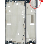 Motorola Moto G Stylus 5G (2022) Mid-Frame Housing - Steel Blue OEM-Equivalent