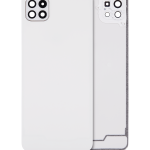 Samsung Galaxy A22 5G Back Cover + Camera Lens - White AM Plus
