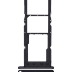 Samsung Galaxy A24 Dual Sim Tray - Black OEM-Equivalent