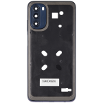 Motorola Moto G 5G (2022) Mid-Frame Housing + Camera Lens - Moonlight Gray OEM-Equivalent