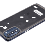 Motorola Moto G 5G (2022) Mid-Frame Housing + Camera Lens - Moonlight Gray OEM-Equivalent