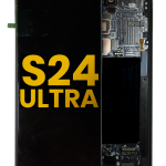 Samsung Galaxy S24 Ultra Display + Frame - Titanium Black SVP