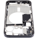 Apple iPhone 15 Pro Max Middle Frame with Small Parts (No Charger Flex) - Black Titanium Pulled A