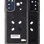 Motorola Moto G 5G (2022) Mid-Frame Housing + Camera Lens - Moonlight Gray OEM-Equivalent