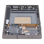 Samsung Galaxy S24 Ultra Mid-Frame Housing - Titanium Black OEM-Equivalent