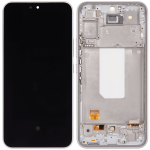 Samsung Galaxy A54 Display + Frame - White Soft Oled