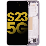 Samsung Galaxy S23 Display + Frame - Pink / Lavender Refurbished