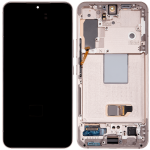 Samsung Galaxy S22 Display + Frame - Pink Gold Refurbished