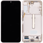 Samsung Galaxy S22 Plus Display + Frame - Pink Gold / Violet Refurbished