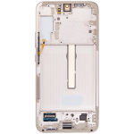 Samsung Galaxy S22 Plus Display + Frame - Pink Gold / Violet Refurbished
