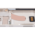 Samsung Galaxy S23 Ultra Display + Frame - Cream Refurbished