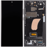 Samsung Galaxy S23 Ultra Display + Frame - Graphite / Red Refurbished