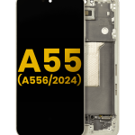 Samsung Galaxy A55 Display + Frame - Lemon Refurbished