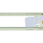 Samsung Galaxy A24 Mid-Frame Housing - Lime Green OEM-Equivalent