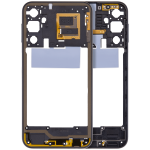 Samsung Galaxy A24 Mid-Frame Housing - Black OEM-Equivalent