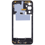 Samsung Galaxy A24 Mid-Frame Housing - Black OEM-Equivalent