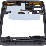 Samsung Galaxy A24 Mid-Frame Housing - Black OEM-Equivalent