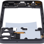 Samsung Galaxy A24 Mid-Frame Housing - Black OEM-Equivalent