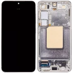 Samsung Galaxy S24 Display + Frame - Marble Gray Refurbished