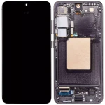 Samsung Galaxy S24 5G Display + Frame - Refurbished Onyx Black