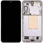 Samsung Galaxy S24 Plus Display + Frame - Marble Gray Refurbished
