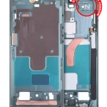 Samsung Galaxy S22 Ultra Mid-Frame Housing - Green OEM-Equivalent