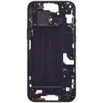 Apple iPhone 15 Plus Middle Frame with Small Parts (No Charger Flex) - Black AM Plus