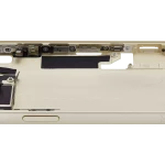 Apple iPhone 15 Middle Frame with Small Parts (No Charger Flex) - Yellow Pulled A