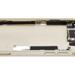 Apple iPhone 15 Middle Frame with Small Parts (No Charger Flex) - Yellow Pulled A
