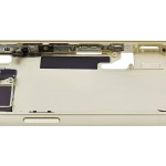 Apple iPhone 15 Middle Frame with Small Parts (No Charger Flex) - Yellow AM Plus