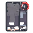 Samsung Galaxy S22 Mid-Frame Housing - Phantom Black OEM-Equivalent