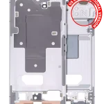 Samsung Galaxy S22 Mid-Frame Housing - White OEM-Equivalent