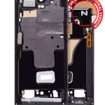 Samsung Galaxy S23 Ultra Mid-Frame Housing - Phantom Black OEM-Equivalent