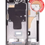 Samsung Galaxy S23 Ultra Mid-Frame Housing - Sky Blue / Lime OEM-Equivalent