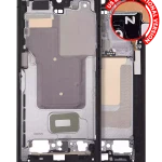 Samsung Galaxy S24 Ultra Mid-Frame Housing - Titanium Black OEM-Equivalent