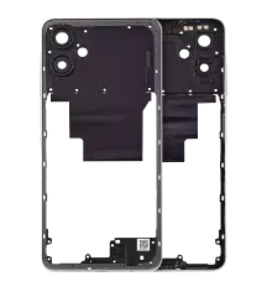 Samsung Galaxy A06 Mid-Frame Housing - White OEM-Equivalent
