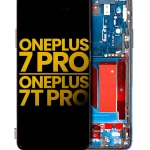 OnePlus 7 Pro / 7T Pro Display + Frame - Nebula Blue Refurbished