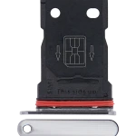 OnePlus 7T Single Sim Tray - Frosted Silver OEM-Equivalent
