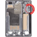 Samsung Galaxy S25 Ultra Mid-Frame Housing - Titanium Jetblack OEM-Equivalent