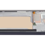 Samsung Galaxy S25 Ultra Mid-Frame Housing - Titanium Jetblack OEM-Equivalent