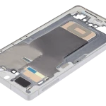 Samsung Galaxy S25 Ultra Mid-Frame Housing - Titanium White Silver OEM-Equivalent