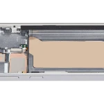 Samsung Galaxy S25 Ultra Mid-Frame Housing - Titanium White Silver OEM-Equivalent