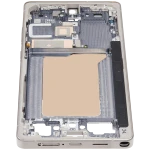 Samsung Galaxy S25 Ultra Mid-Frame Housing - Titanium Pink Gold OEM-Equivalent