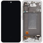 Samsung Galaxy A56 Display + Frame - Light Gray Refurbished