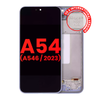 Samsung Galaxy A54 Display + Frame - Violet Soft Oled