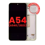 Samsung Galaxy A54 Display + Frame - Lime Soft Oled