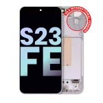 Samsung Galaxy S23 FE Display + Frame - Mint / Cream / Purple / Indigo / Tangerine SVP